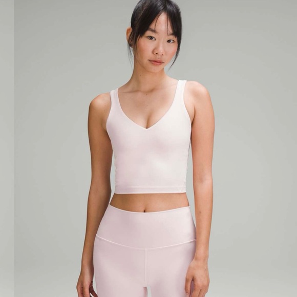 Lululemon Light Pink Align Tank Top - Picture 1 of 11